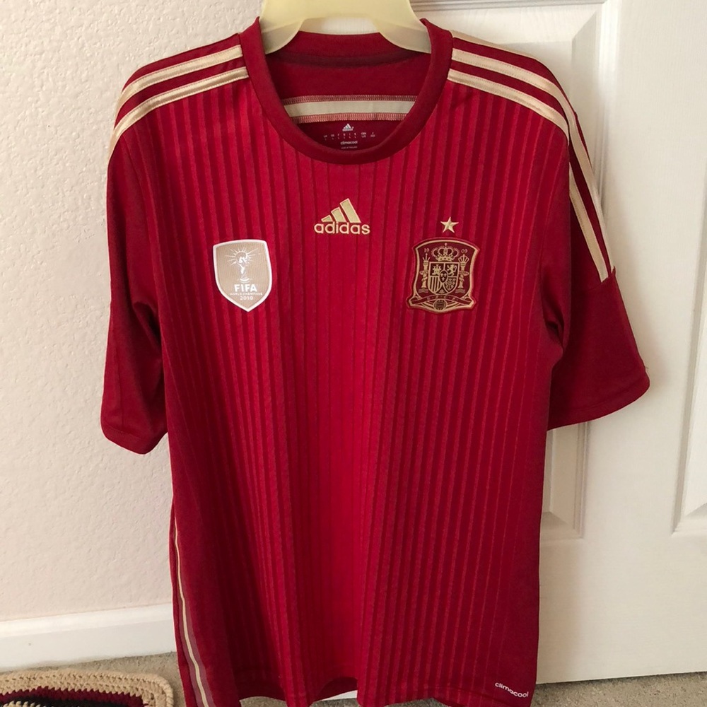 2014 Spain Home World Cup Jersey